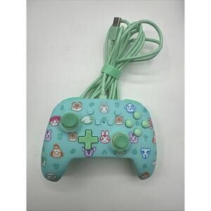 PowerA Animal Crossing Wired Controller for Nintendo Switch Green